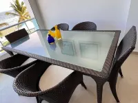 Spacious 3-bedroom apartment with AC, fitness room in awesome Playa Juan Dolio