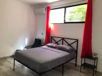 Center of Cabarete, 2 full bedrooms, 2 full bathroom w pool, full equipment, AC,