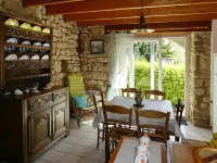 Stone House in Kersiny near the Beach