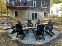 Cozy Retreat ~ Fall Views ~ Firepit ~ Lake Access Hotels in Almira Township