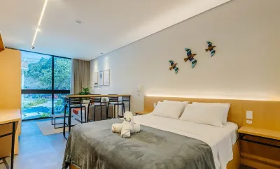 靠近 Praia Brava 的住宿 - BSO Av. Atlântica附近的飯店