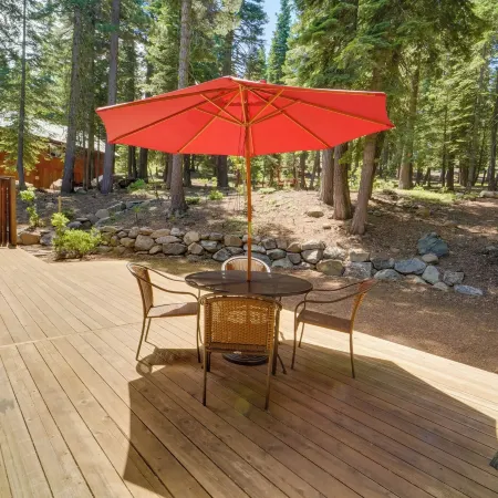 Tahoe Donner Mountain Cabin Surrounded by Forest!