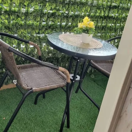Jolly 1br With AC, Backup Gen, Netflix, Balcony