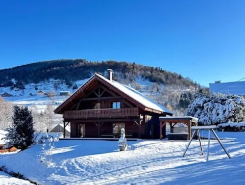 Chalet in Ventron Near la Bresse Ski Area - Hytter