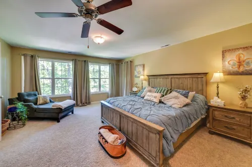 Lakefront Gilbertville Haven w/ Private Boat Dock! - WiFi