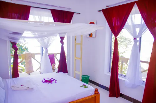 Room K: at the Left Side Sea View 4th Flat with 2-3 Guests