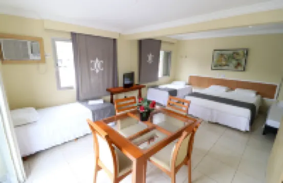 Charme Hotel Guarujá Frente Mar - ที่มีที่จอดรถ