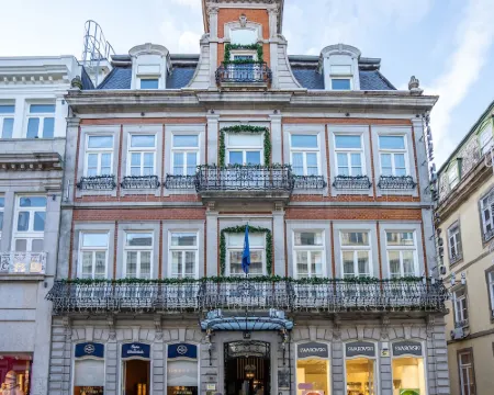 グランデ ホテル ド ポルト ポルトのホテル