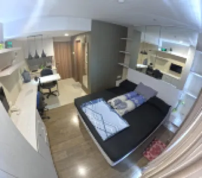 位於哥打巴魯的公寓套間（20平方米）-帶1個獨立浴室