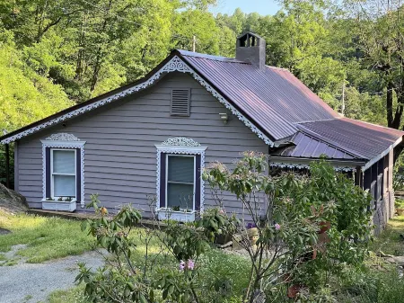 Plum Crooked Poet’s Cottage ~  Once Upon A Time ~ Alpine Charm ~ Not Damaged ~