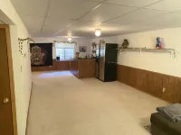 Large basement apartment, private living room, bathroom & kitchenette