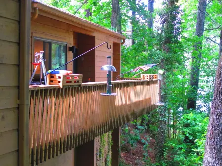 Lakefront cabin in mountains, 1 mi away from skiing/tubing!
