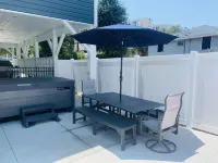 5BD&4BA Private Pool&HotTub, just steps from the beach! Sleeps 14