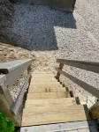 Water Front Beach House w/ Private Beach with 3 Bedrooms/2 Bathrooms/Large Deck