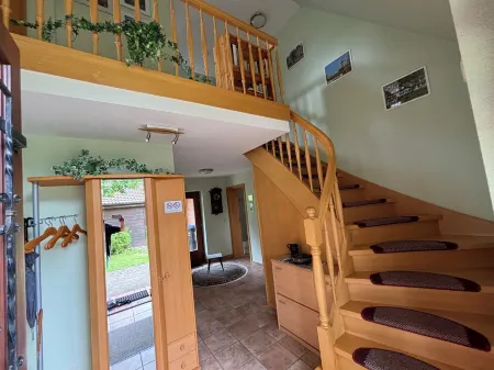 Reetgedecktes Ferienhaus am Strandweg