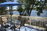 Large House on Ballston Lake -Saratoga Springs with Private Beach, Dock, Jacuzzi