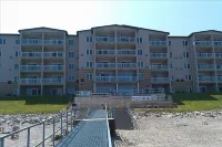 Lakefront condo --2BR/2Bath Sleeps 4  Private beach and lake front balcony Hotels near Breakwater Beach