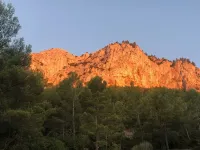 Provencal villa perched in the hills