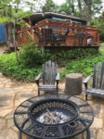 Lakeview @ Firefly Hideaway Lake Texoma Hot Tub King Bed FirePit Boat Parking