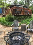 Lakeview @ Firefly Hideaway Lake Texoma Hot Tub King Bed FirePit Boat Parking