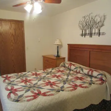 Tin Mill Cottage on a quiet wooded lot, walking distance to downtown!