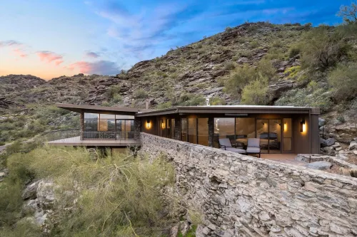 Modern Mountain Escape - Privately gated, unobstructed views atop South Mountain