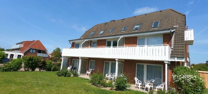 * NEW * Apartment with large balcony and dike view at the Perlebucht Hotels in Büsum