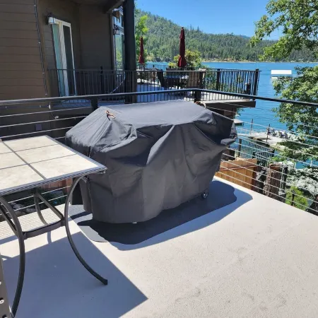 Bass Lakefront Luxury w/ Private Dock and Game/Bar Room