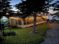 Vacation Stay at Hubbard Lake Air-Conditioned Lakefront Mobile Home
