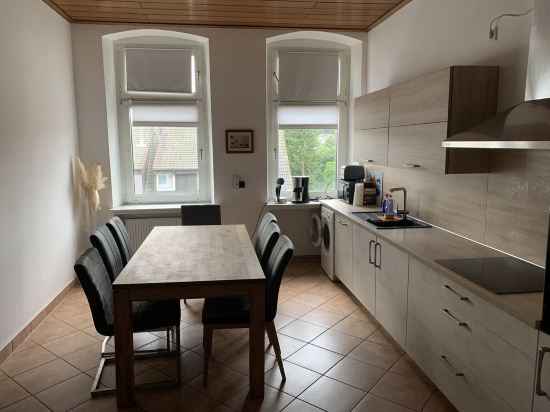 Quiet living near Zollverein, restaurant medallion in the house