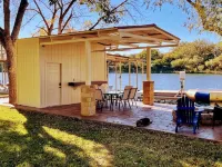 Open Water Luxury LBJ House with Heated Pool and Lakeside Pavilion! Sleeps 17
