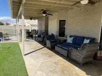 7 min to Peoria Sports Complex! Putting Green, Pool & Spa!