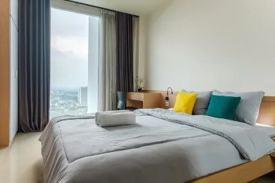 Gala by TwoSpaces Studio @TreePark Apartment Hoteller i Lengkong Gudang