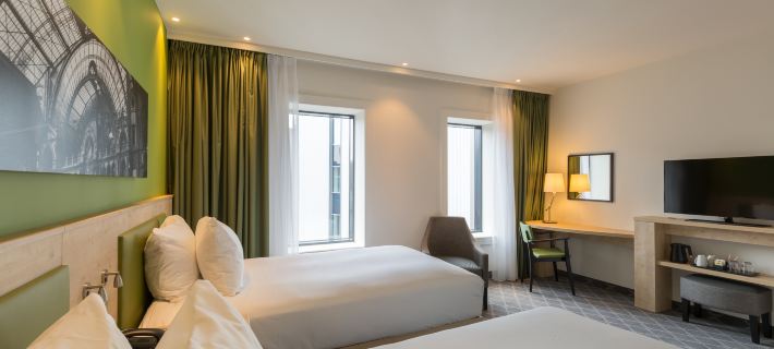 Hampton by Hilton Antwerp Central Station Hotele w: Antwerpia