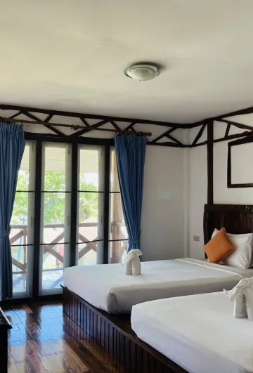 บังกะโล, ติดสวน