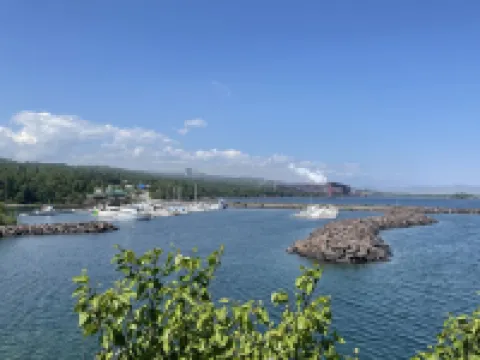 Spectacular view Lake Superior.  Spacious Lakehome on lakeshore, unit #99.