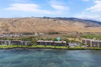 Lauloa 410 - Top Floor, Oceanfront Lanai, Molokini & Halaeakala Views, Split A/C