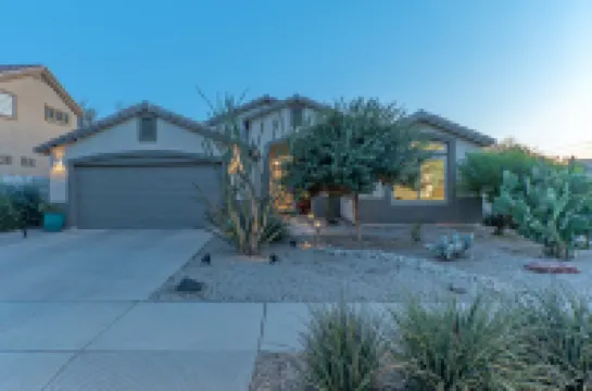 Sunlit Oasis with Pool and Fire Pits - Charming Desert Retreat