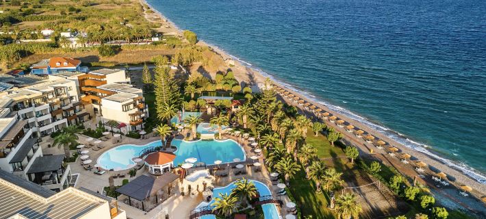 D'Andrea Mare Beach Hotel Hotele w: Rhodes
