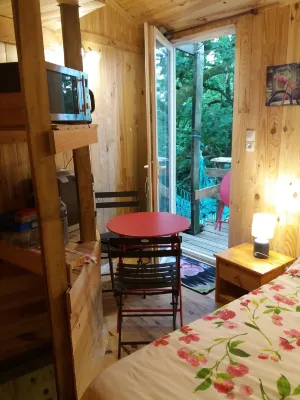 Cabane Dans Les Arbres - Le Nid Dans Le Chêne Hôtels à : Villaines-la-Juhel