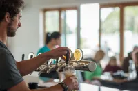 Kaiteriteri Recreation Reserve Cabins - bar