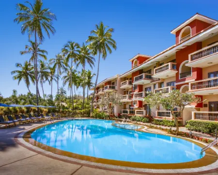 Lazy Lagoon, Baga A Lemon Tree Resort, Goa Hoteles en Baga