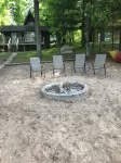 Kelly Lake Cabin with beautiful sand beach
