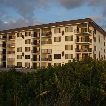 Ocean front Condo with private beach access.