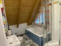 90 m2 family apartment in a new villa 16km from Berlin center with up to 3 beds