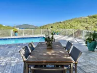 Minutes from Magens Bay, gated property, large pool & outdoor entertainment area