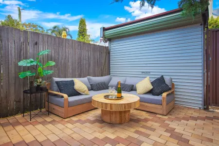 Modern terrace, top location, city views