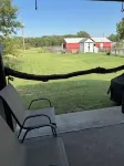Guest house lodge is located at the edge of the Broken B Bar Ranch.