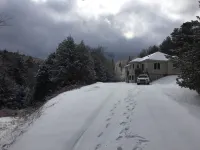 Secluded mountain house getaway