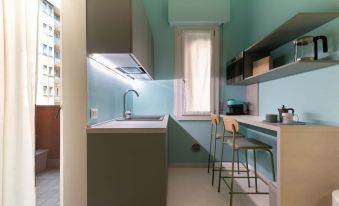 w Refined 1BR Steps From Milan s Cultural Core